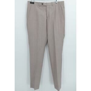 Ted Baker London Pants Mens 36x34 Pink Modern Jerome Wool Blend Casual Business